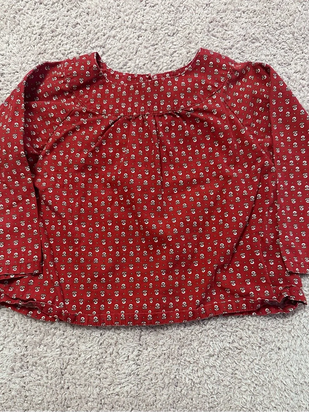 babyGap & Old Navy Girls Long Sleeve Tops Bundle 12-18 Months Cotton *